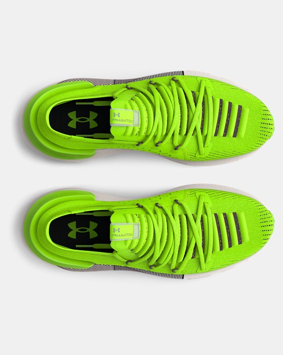 Men's UA HOVR™ Phantom 3 Running Shoes in Green image number 2